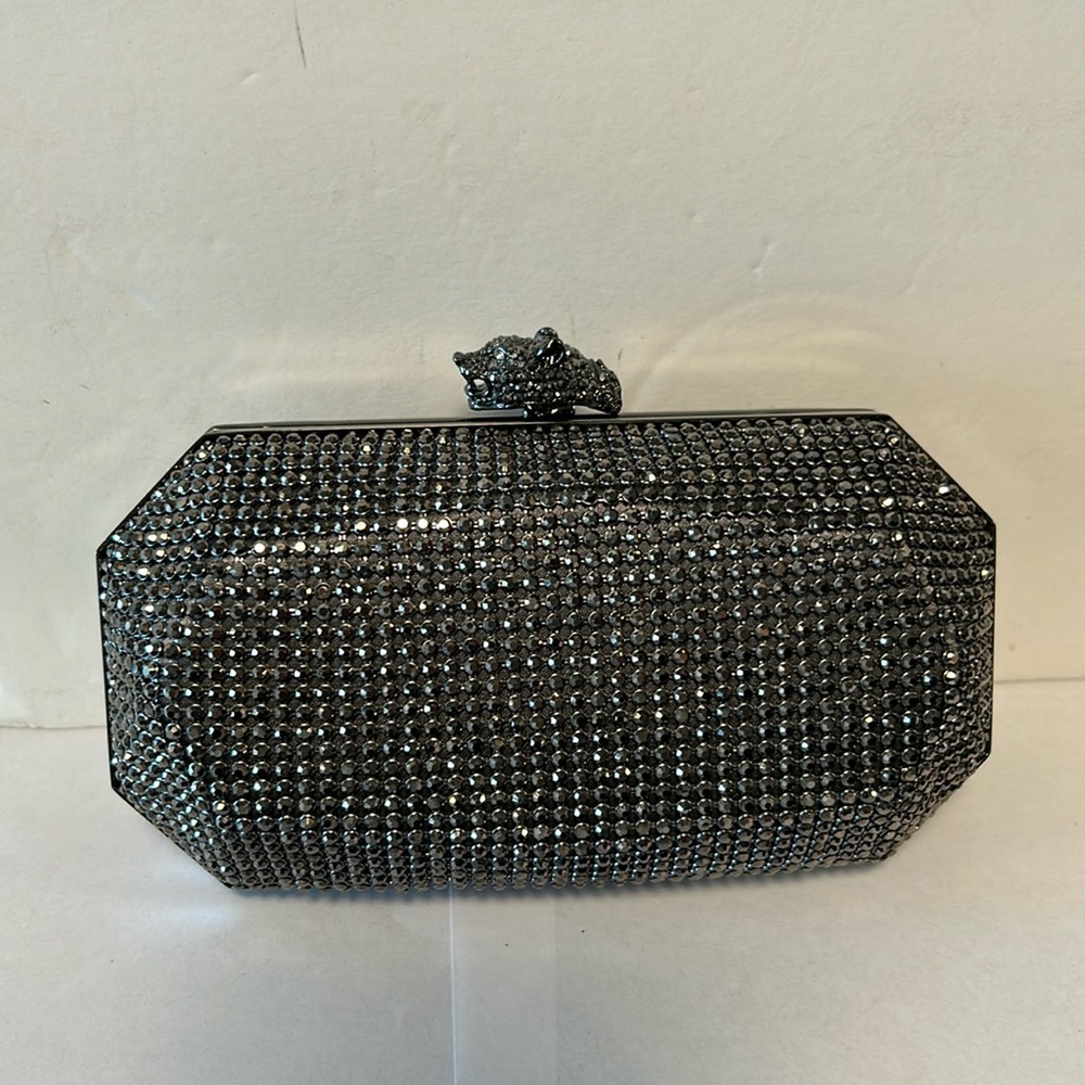 Adrienne clutch with strap